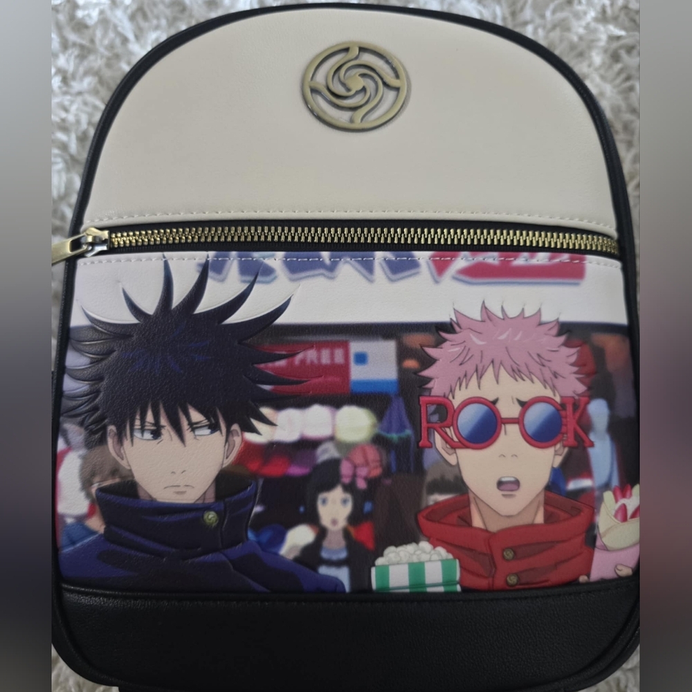 Jujutsu Kaisen Megumi & Yuji Tokyo Shopping Mini Backpack  BRAND NEW With Tags